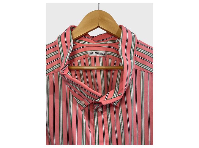 Camicia Balenciaga rosa T.34 - vista 6