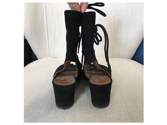 Sandali Chloé neri T.36,5 Nero - vista 5