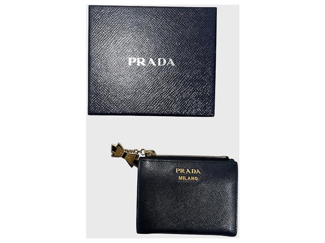 Carteira Prada preta Preto - vista 6