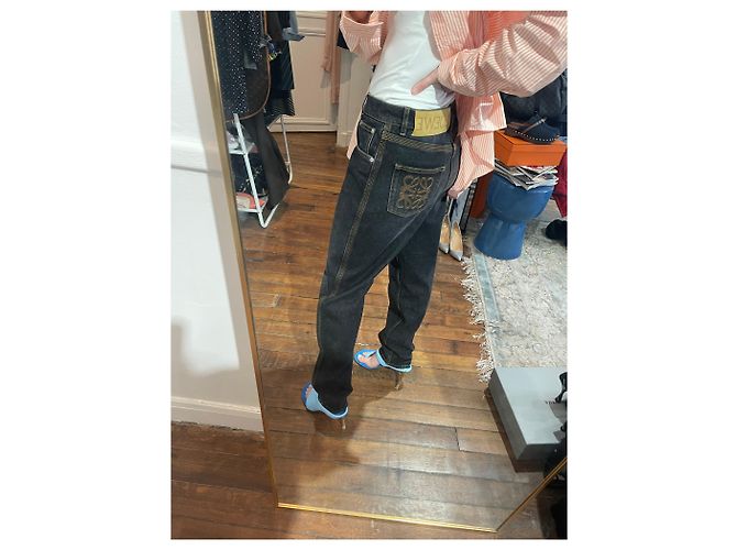 Jeans Loewe brut T.40 Azul - vista 11
