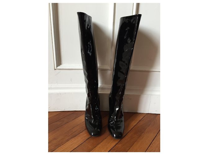 Botas Bottega Veneta Negras T.37,5 Negro - vista 2