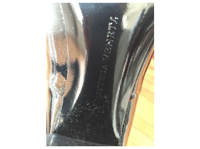 Botas Bottega Veneta Negras T.37,5 Negro - vista 6