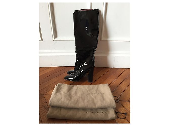 Botas Bottega Veneta Negras T.37,5 Negro - vista 7