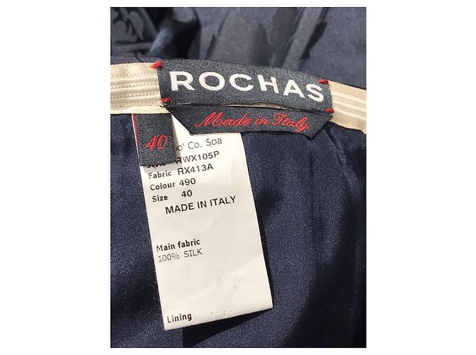 Falda Rochas negra T.40 Negro - vista 5