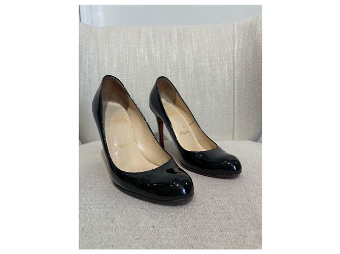 Décolleté Christian Louboutin nero T.35,5 - vista 2