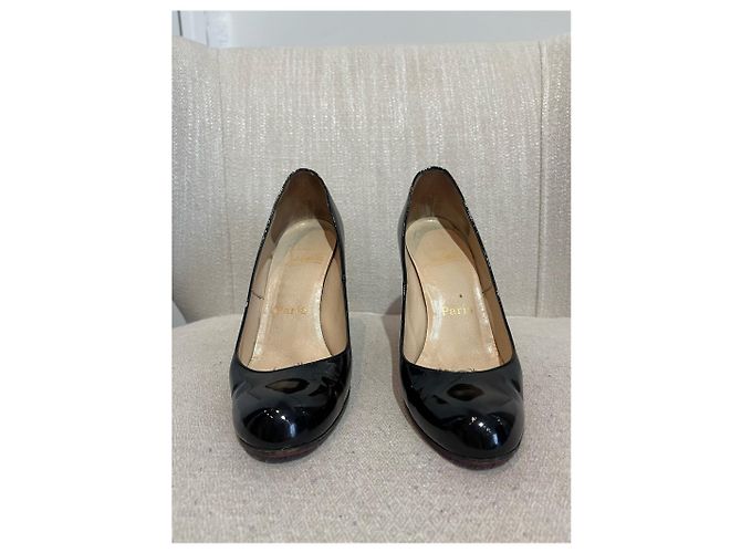 Décolleté Christian Louboutin nero T.35,5 - vista 3