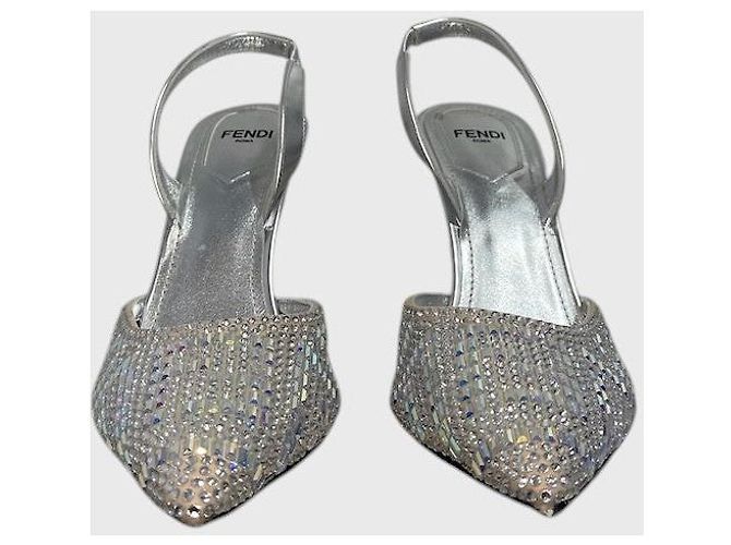 Fendi Pumps silber T.36 Metallisch - Ansicht 5