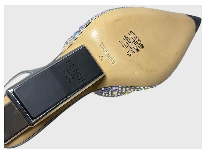 Fendi Pumps silber T.36 Metallisch - Ansicht 8