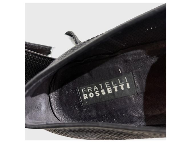 Autre Marque Mocassini Frattelli Rossetti neri T.45 Nero - vista 6