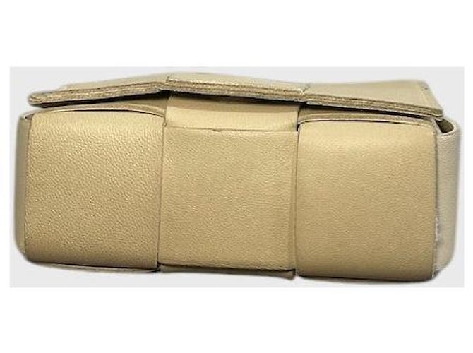 Borsa Bottega Veneta Candy Cassette beige - vista 3