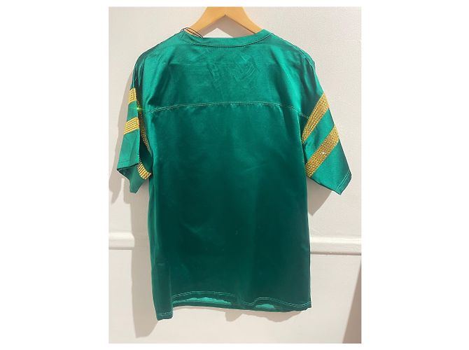 Top Gucci de seda verde XS - vista 2