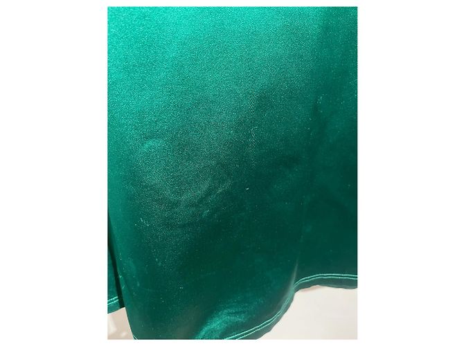 Top Gucci de seda verde XS - vista 6