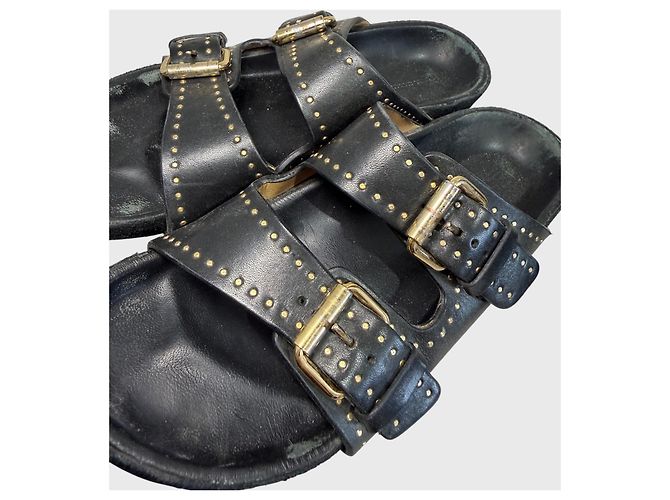 Isabel Marant Etoile Sandali Isabel Marant neri T.37 Nero - vista 3