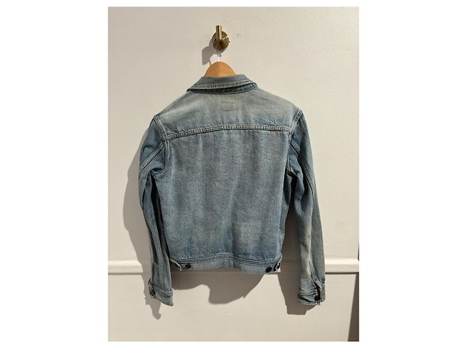 Autre Marque Chaqueta vaquera Saint Laurent T.S Azul - vista 2