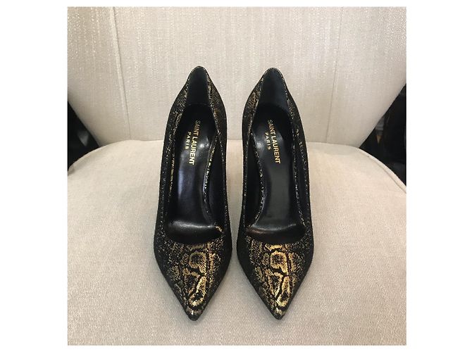 Autre Marque Décolleté Saint Laurent nere T.39 Nero - vista 2