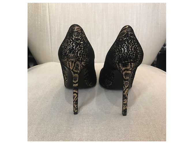 Autre Marque Décolleté Saint Laurent nere T.39 Nero - vista 3