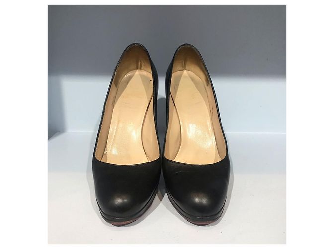 Décolleté Christian Louboutin T.35,5 Nero - vista 2