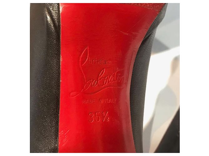 Décolleté Christian Louboutin T.35,5 Nero - vista 6