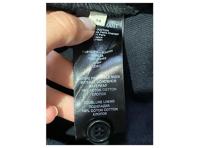 Isabel Marant Hose dunkelblau T.34 - Ansicht 5