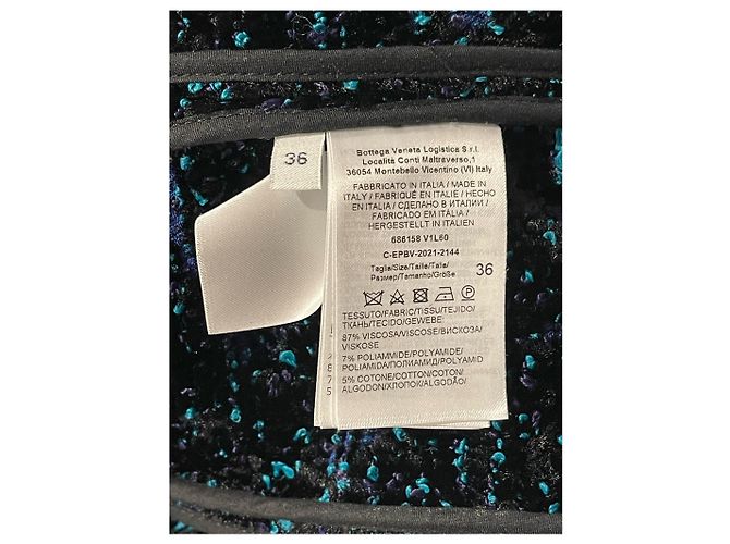 Bottega Veneta Jacke T.36 NEU Schwarz - Ansicht 6