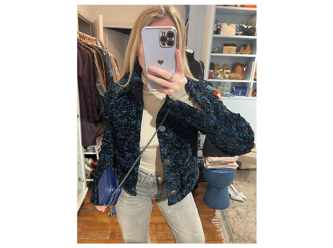 Bottega Veneta Jacke T.36 NEU Schwarz - Ansicht 7
