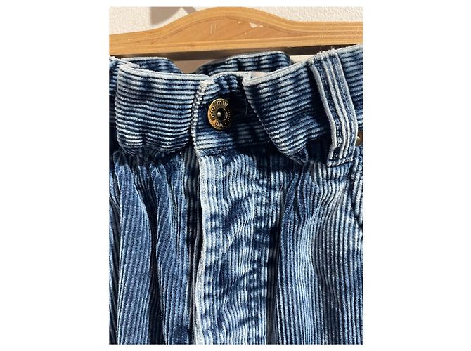 Shorts Miu Miu azul T.36 - vista 3