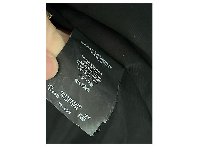 Autre Marque Perfecto Saint Laurent schwarz T.38 - Ansicht 6