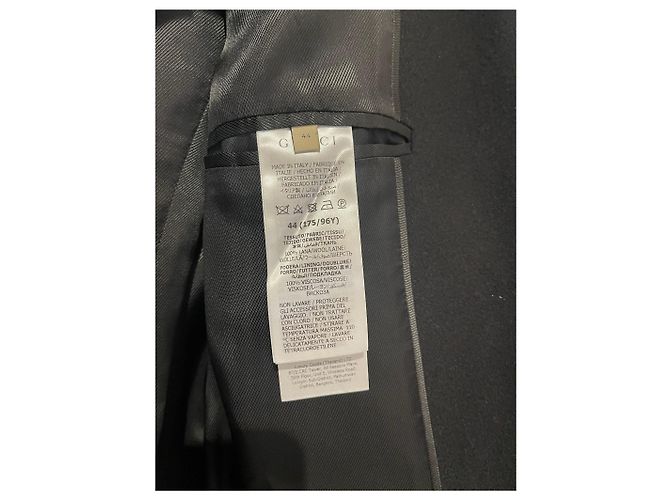Gucci Mantel schwarz T.40 - Ansicht 7