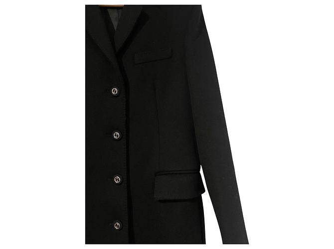 Gucci Mantel schwarz T.40 - Ansicht 9