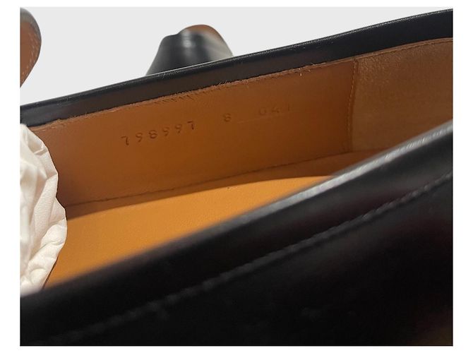 Mocassini Gucci neri T.42 Nero - vista 8