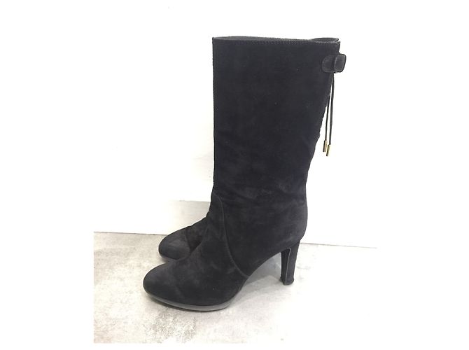 Sergio Rossi Stiefel schwarz T.37 - Ansicht 2