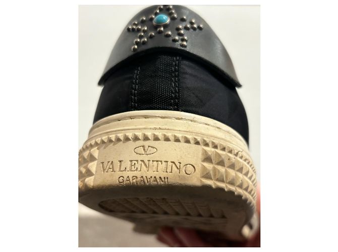 Valentino Garavani Sneakers Valentino T.44 Blu - vista 7
