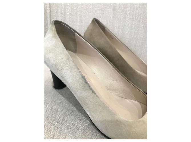 Décolleté Chanel beige T.36,5 - vista 4