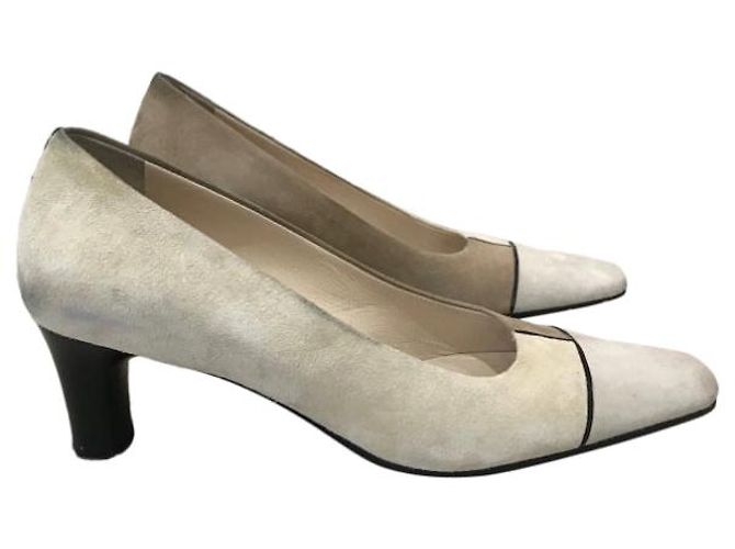 Décolleté Chanel beige T.36,5 - vista 9