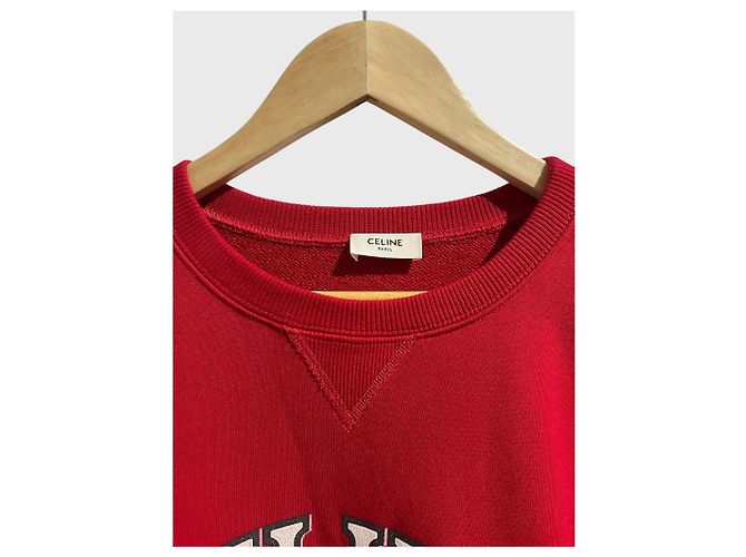 Céline Sweat Celine vermelho T.XS - vista 2