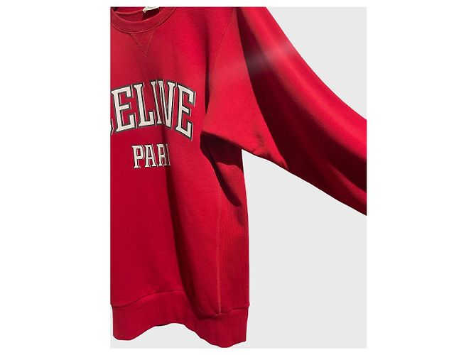 Céline Sweat Celine vermelho T.XS - vista 3