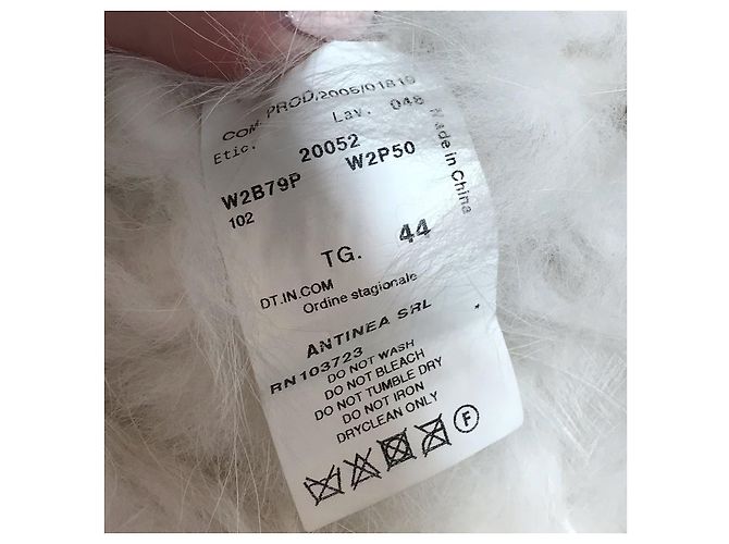 Fourrure Armani blanche T.40 White - view 5