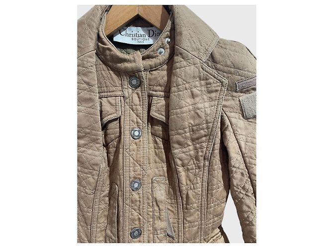 Autre Marque Giacca Christian Dior beige Bar T.34 - vista 5