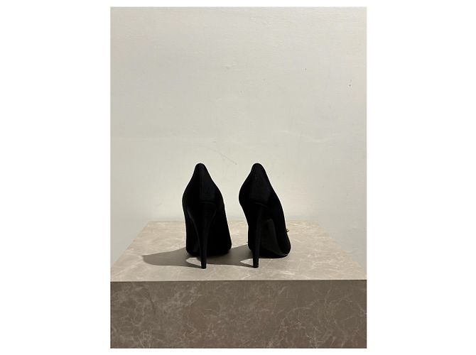 Autre Marque Décolleté Saint Laurent neri T.37 Nero - vista 4