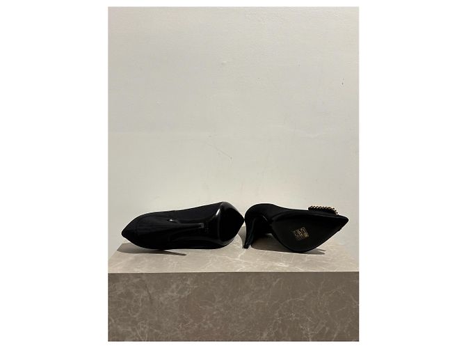 Autre Marque Décolleté Saint Laurent neri T.37 Nero - vista 7