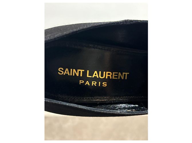 Autre Marque Décolleté Saint Laurent neri T.37 Nero - vista 8