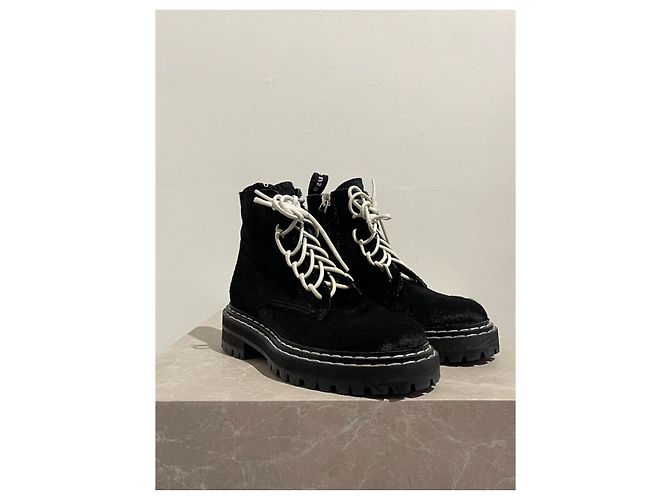 Stivaletti Proenza Schouler neri T.37,5 Nero - vista 2