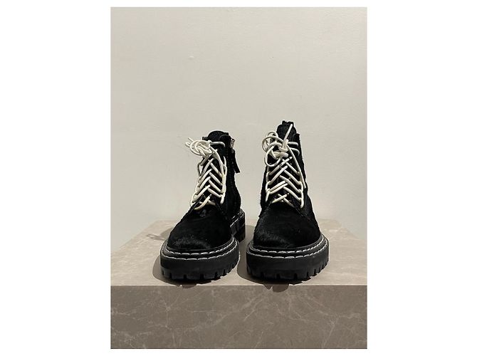 Stivaletti Proenza Schouler neri T.37,5 Nero - vista 3