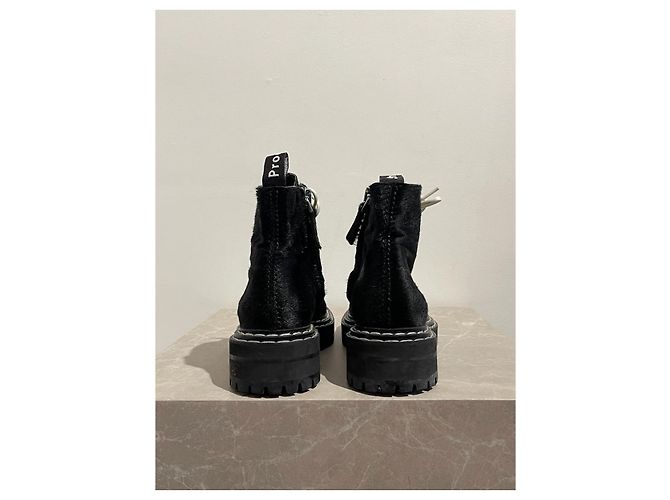 Stivaletti Proenza Schouler neri T.37,5 Nero - vista 4