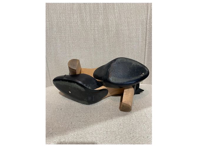 Décolleté Chanel nere T.37,5 Nero - vista 7