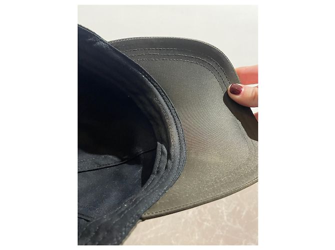 Prada Khaki Nylon Cap - view 7