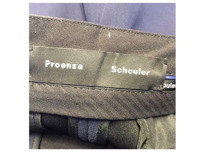 Short Proenza Schouler T.40 Blu - vista 4