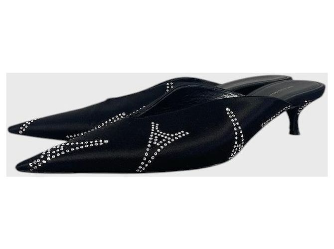 Mules Balenciaga Knife nere T.37 Nero - vista 2