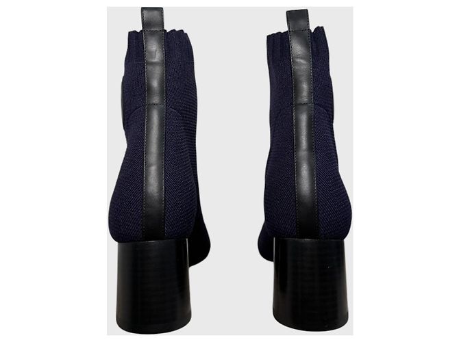 Hermès Jenna 60 Stiefeletten Gr. 36,5 Blau - Ansicht 3