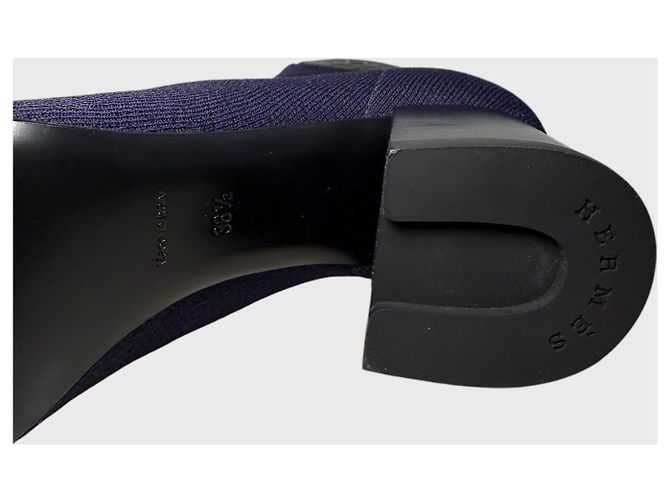 Hermès Jenna 60 Stiefeletten Gr. 36,5 Blau - Ansicht 7